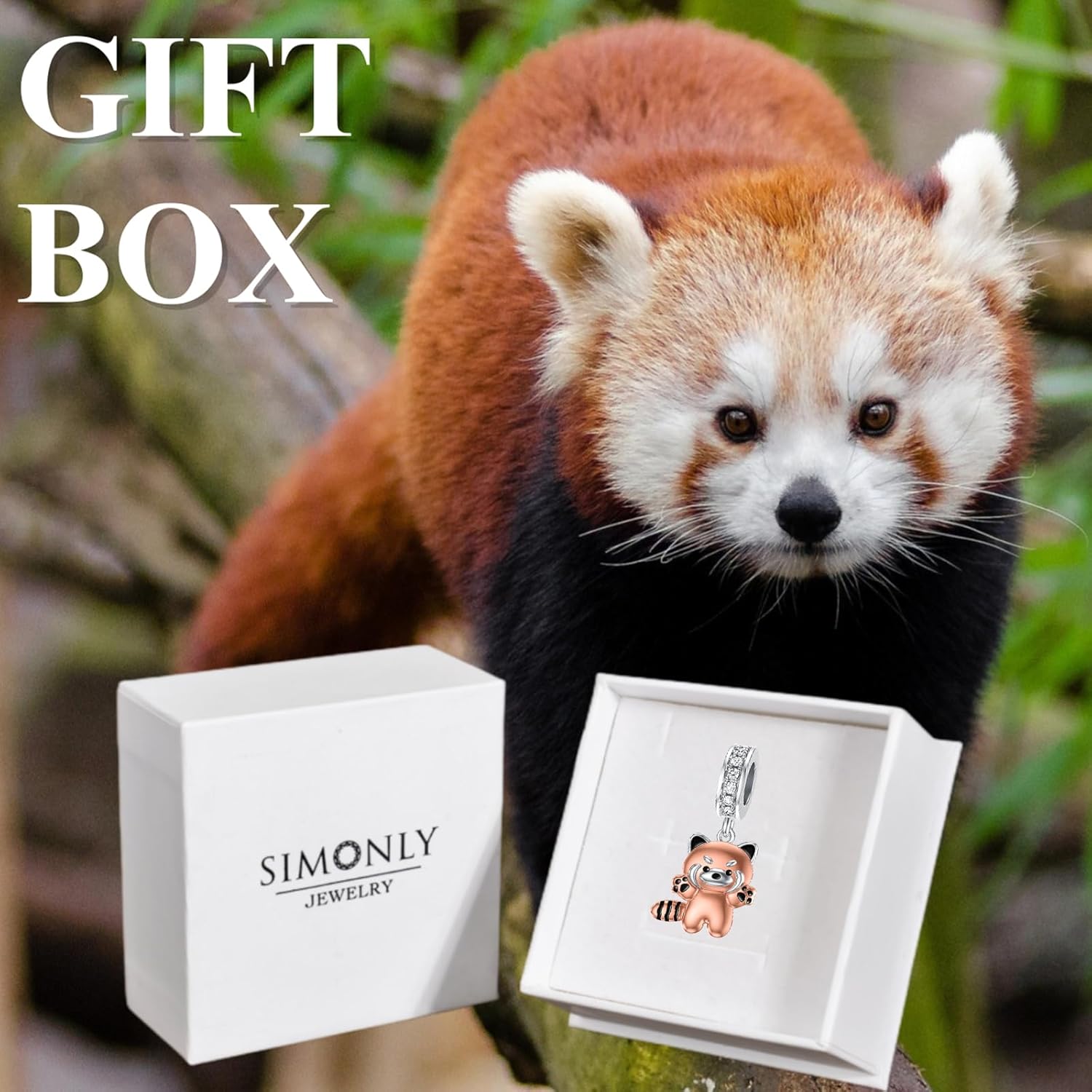 SIMONLY Cross Charms 925 Sterling Silver Turquoise Charms for Bracelets Lion Red Panda Beads Catholic Leo Jewelry Christmas Birthday Gifts for Women Men - Image 4