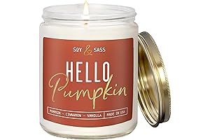 Pumpkin Spice 'Hello Pumpkin' Scented Candle | Yankee Candle 9oz Jar Candle