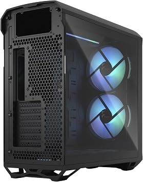 Fractal Design Torrent FD-C-TOR1A-04 RGB Black E-ATX Tempered Glass Window High-Airflow Mid Tower Computer Case