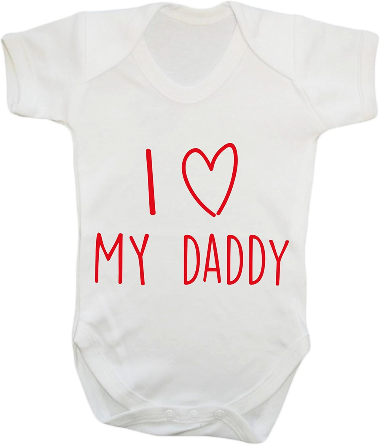 i love my daddy baby grow newborn