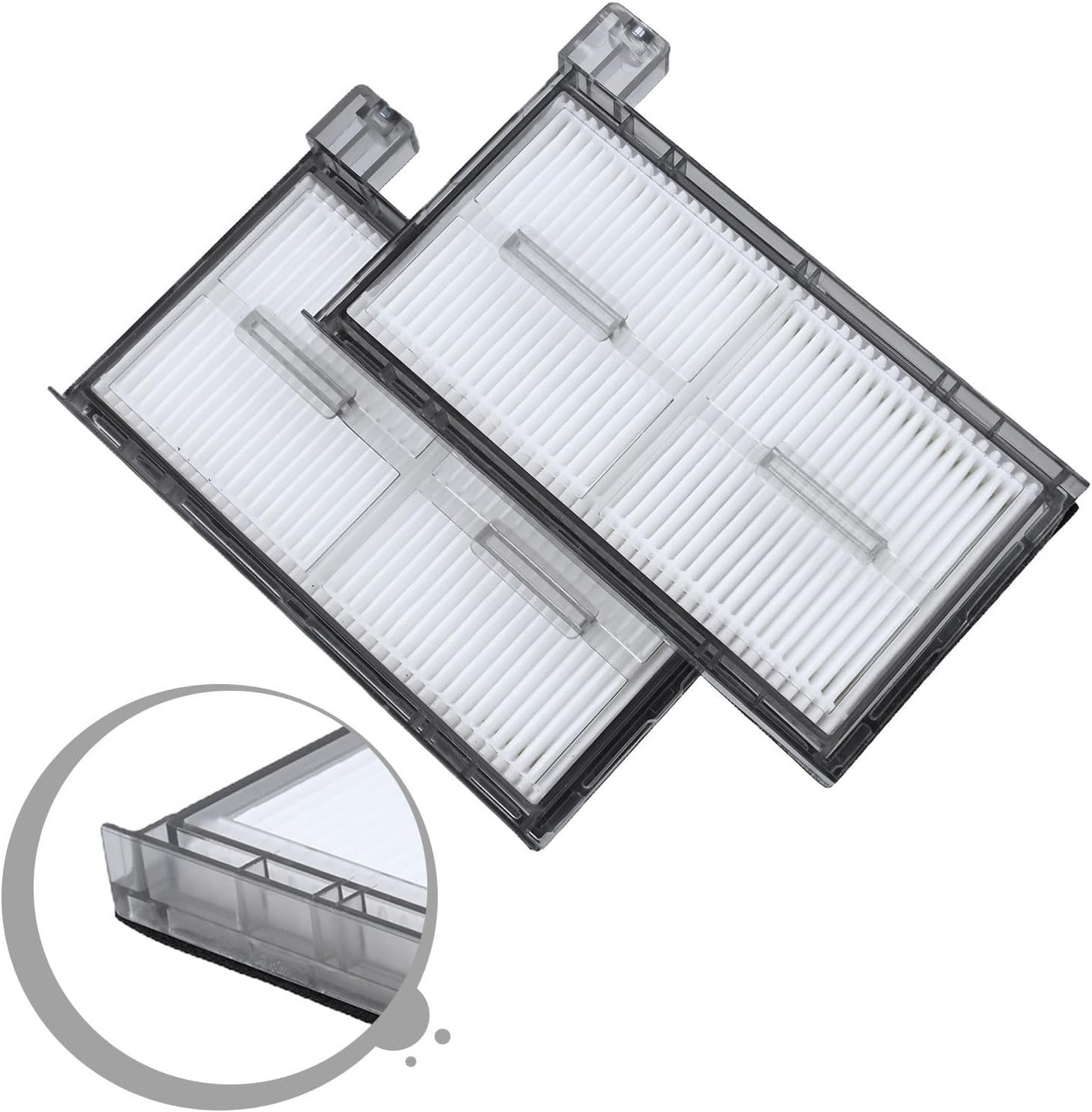 2/4/6 PACK Replacement HEPA Filters Fits for Eufy X8 Pro Series X8 Pro SES Robot Vacuum Cleaner Spare Parts,Filter Accessories (4 Pack)