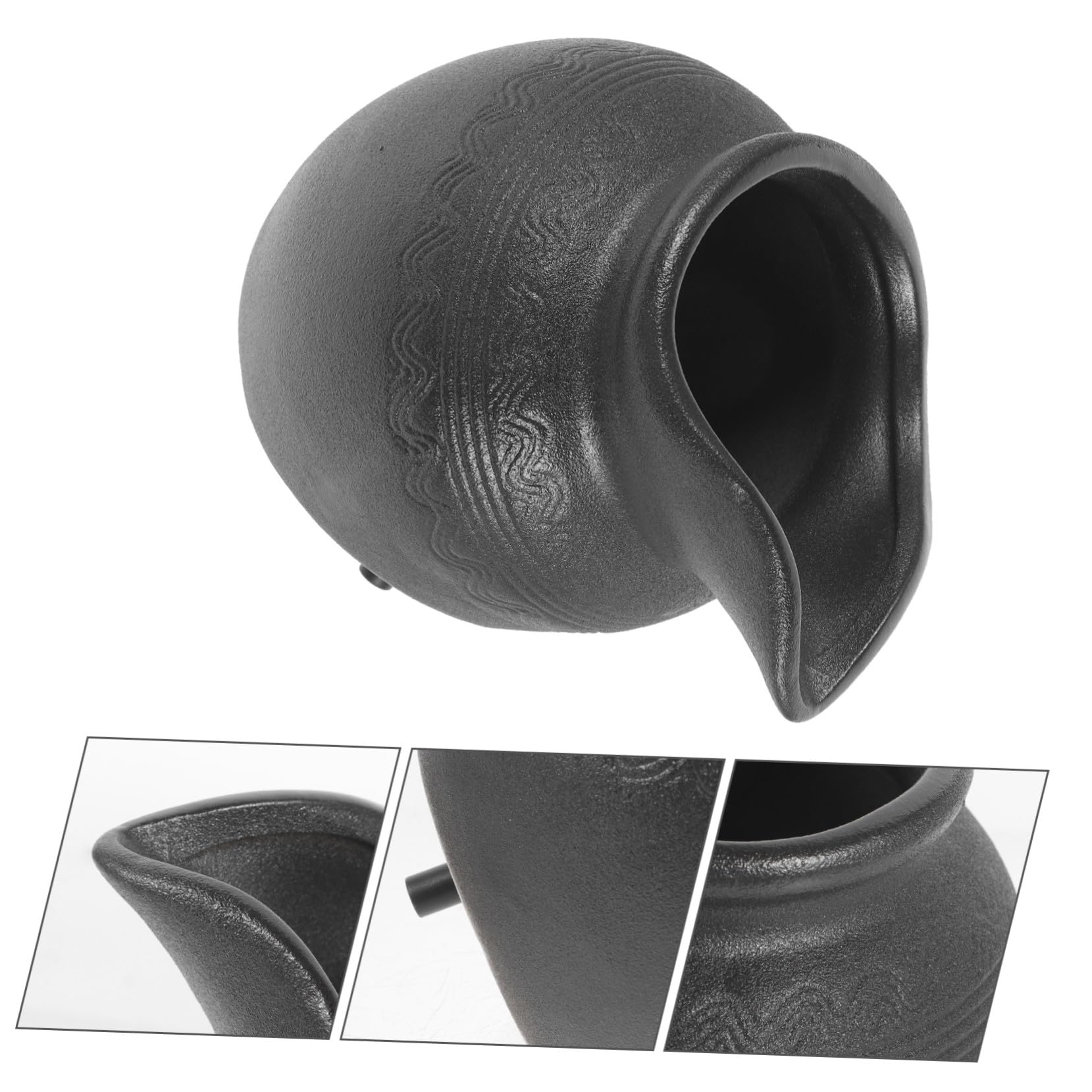 SUPVOX Fontana Circolare in Ceramica per Balcone e Giardino Decorazione Vaso per Esterni e Interni Flusso d'Acqua Naturale Facile da Collocare e Durevole