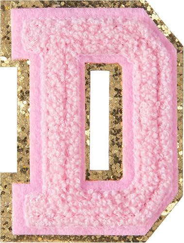 Miniatura 42 de 4 parches de letras de felpilla blanca, parches termo-adhesivas de 2.2", parches de letras de felpilla para ropa (M)