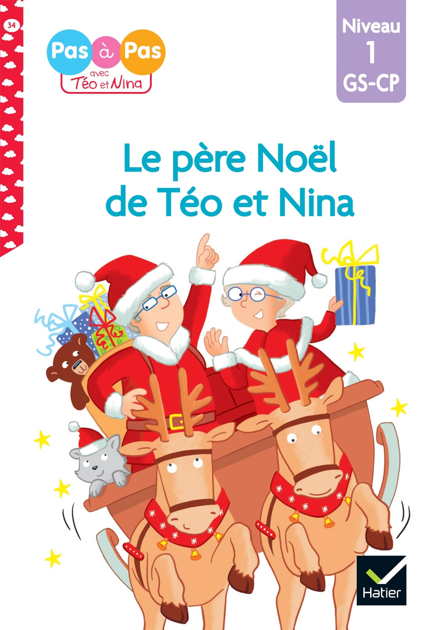 Téo et Nina GS-CP Niveau 1 - Le père Noël de Téo et Nina: Niveau 1 GS-CP