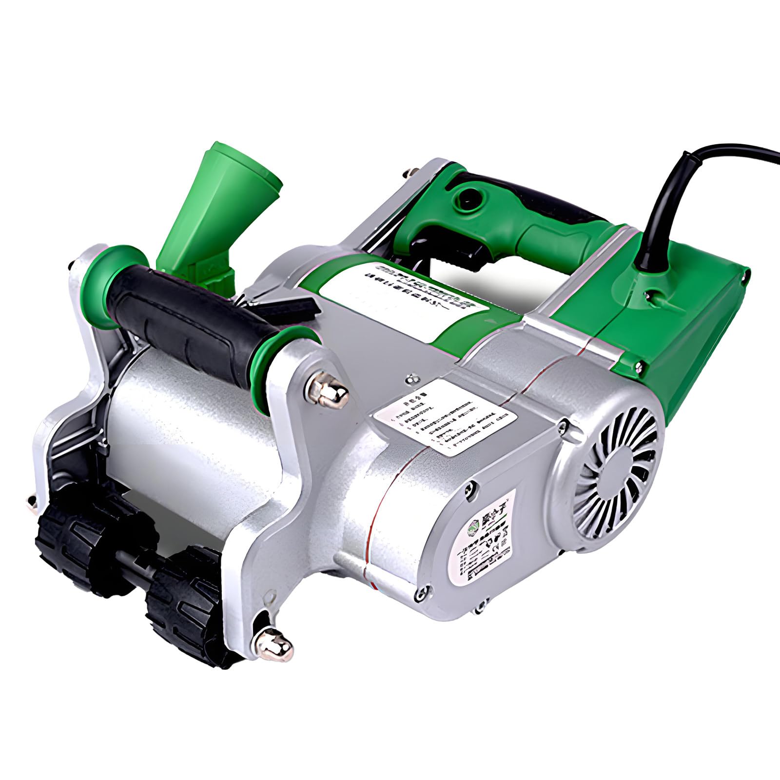 GSHSHOU Electric Wall Chaser 25mm+35mm Blades,1 time Molding Wall Slotting Machine,1100W Wall Groove Cutting Machine Cement Sand Brick Cutter 2000R/MIN 220V