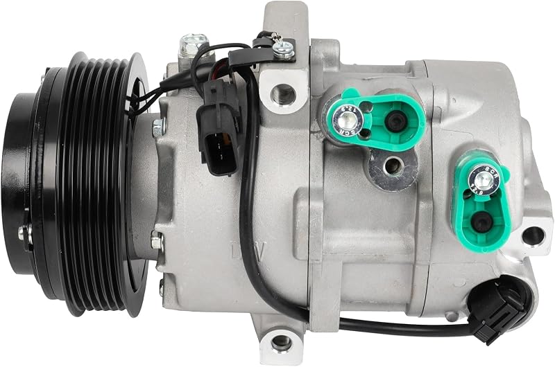 Compressor de ar-condicionado ECCPP DVE16 com embreagem para Hyundai Tucson 2.0L 2014–2015 – 1 unidade