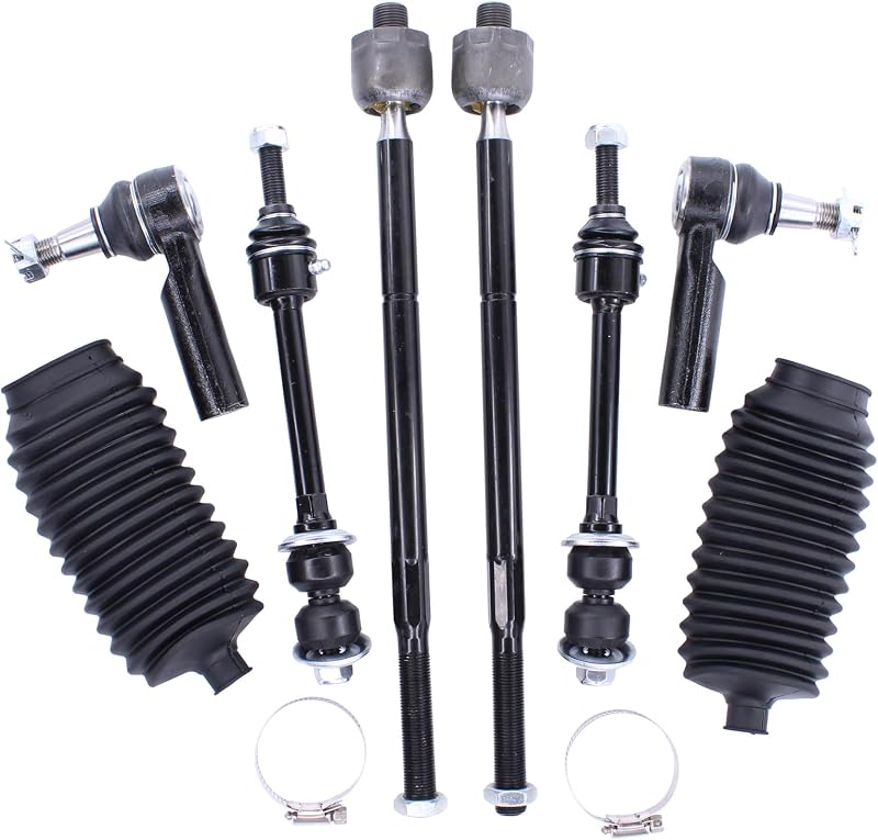 Kit de suspensão dianteira MOTOKU com terminais de direção internos e externos e bieletas da barra estabilizadora – Ram 1500