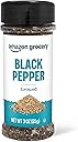 Amazon Grocery, Ground Black Pepper, 3 Oz