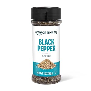 Amazon Grocery Ground Black Pepper 3 Oz