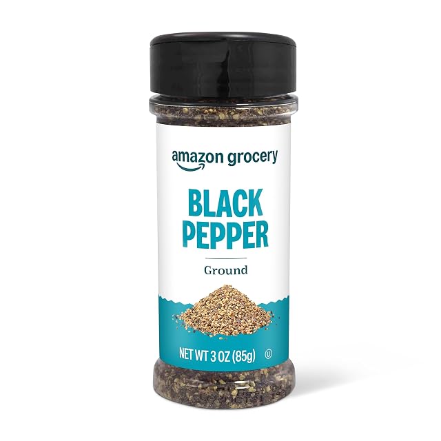 Amazon Grocery Ground Black Pepper 3 Oz