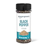 Amazon Grocery, Ground Black Pepper, 3 Oz