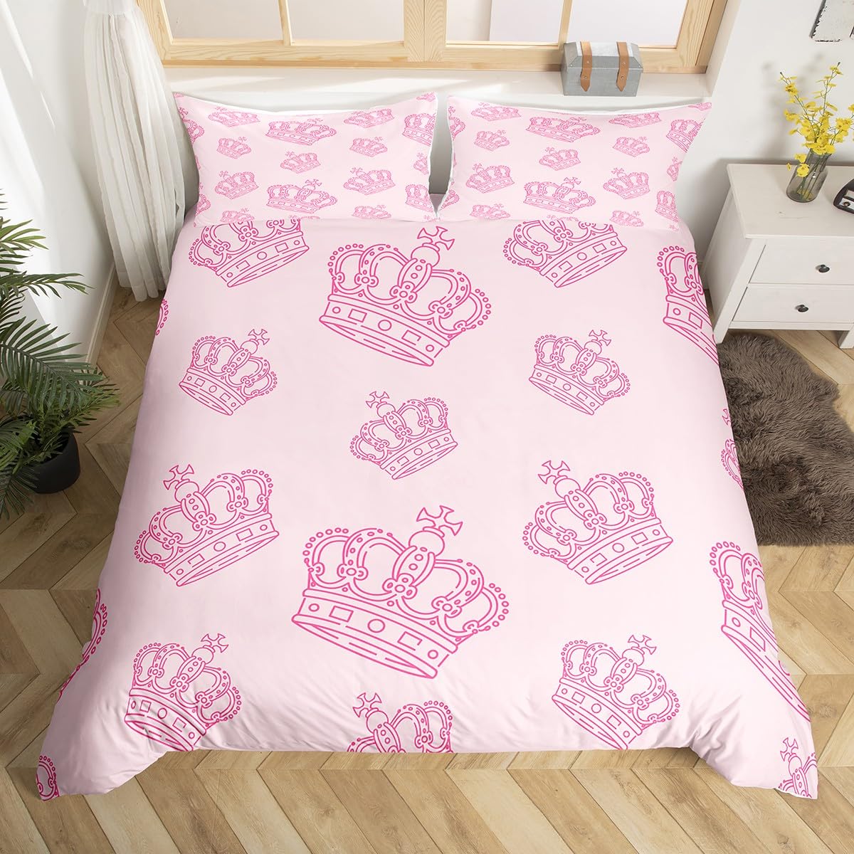 Housse de couette royale rococo lit simple 2 pièces avec taie