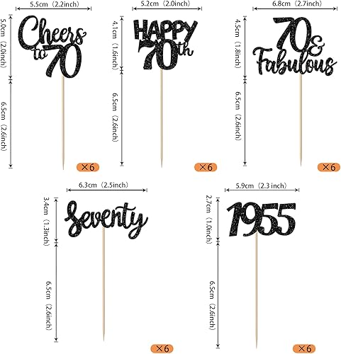 Miniatura 79 de Rsstarxi Paquete de 30 adornos para cupcakes de 15 cumpleaños con purpurina Mis Membrillo 15 desde 2010 Feliz 15º Cupcake Toppers Quince Cheers to