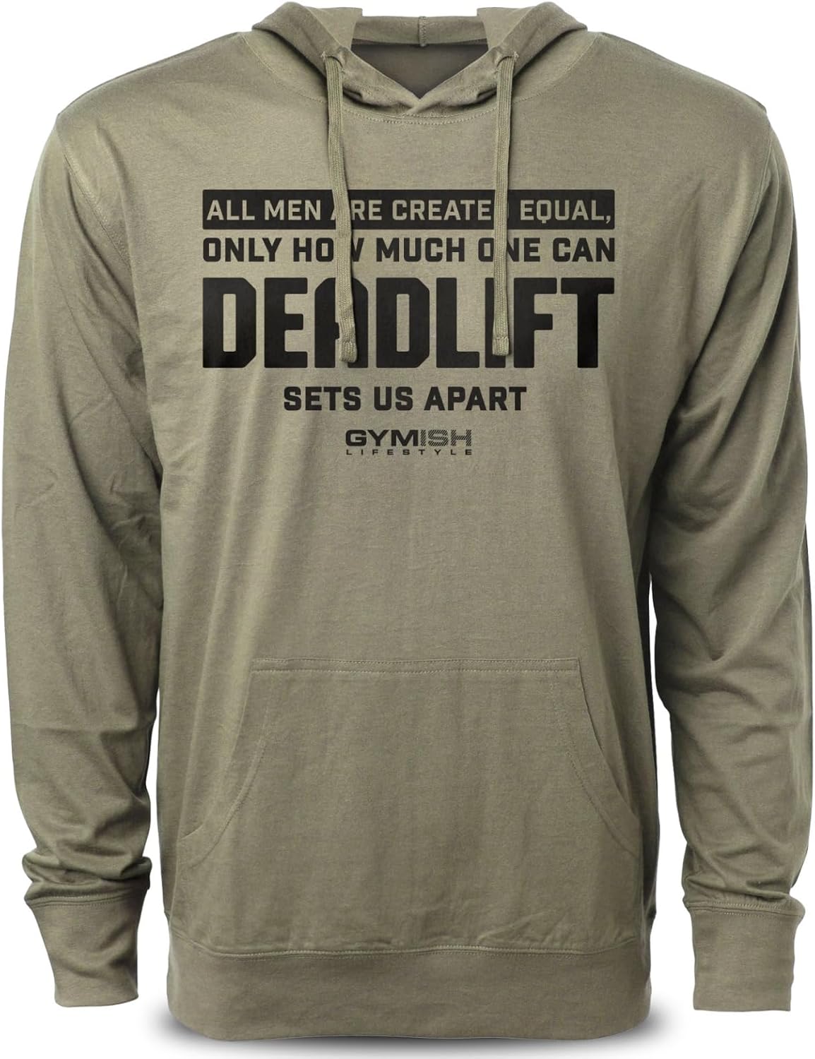 Gymish Lifestyle Workout Mens Shirt, Deadlift Sets US Apart Lifting Gift T-Shirt