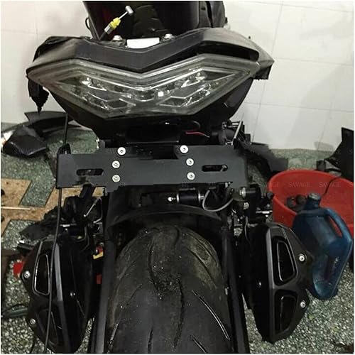 Miniatura 3 de Tail Tidy Fender Eliminator For KAWASAKI For KLE 650 For VERSYS 2015-2022 For KLZ 1000 2017-2018 Motorcycle CNC License Plate Holder LED Registrant