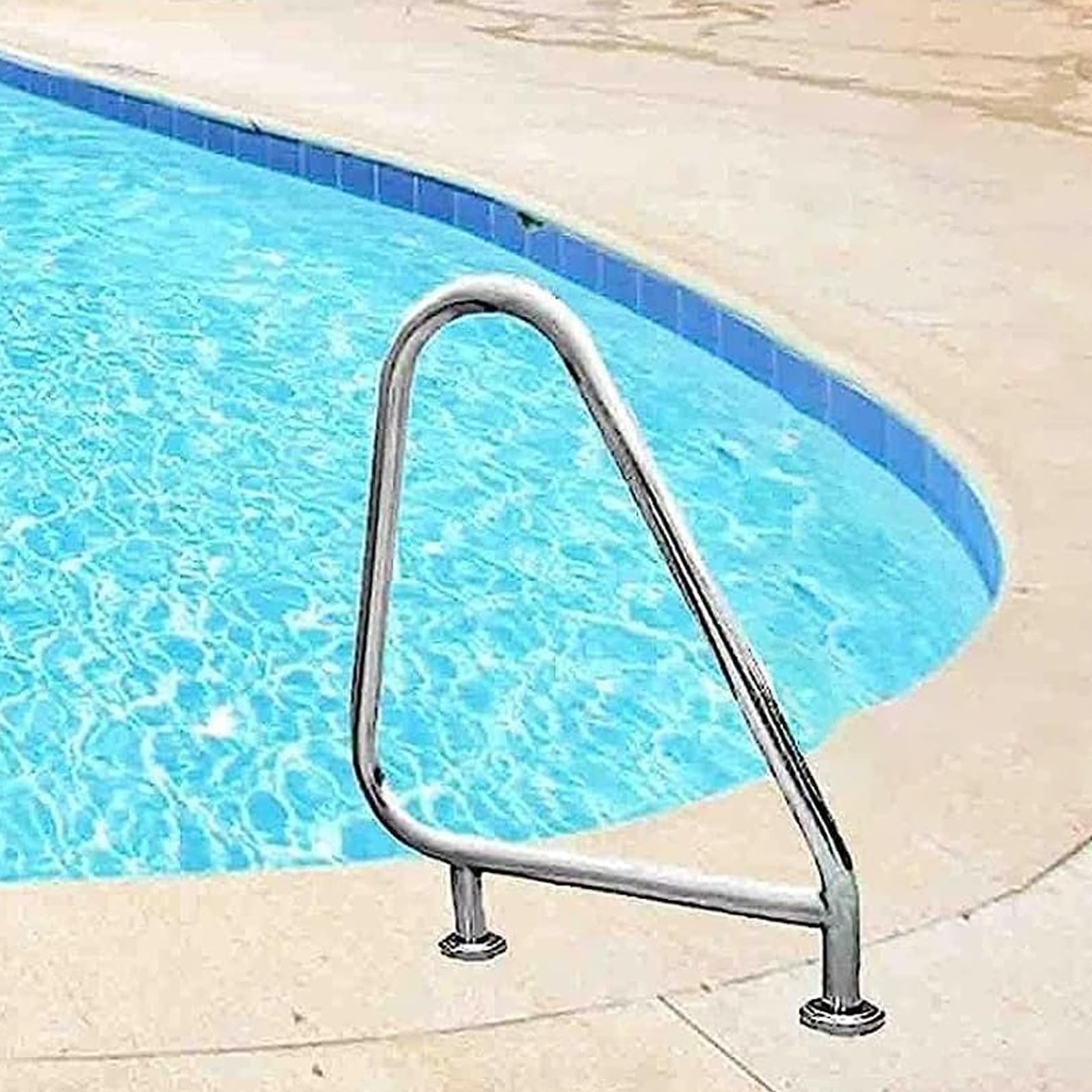 Pool Handrail Swimming Stainless Steel Humanized Handle Swimming Pool Stair Rail for SPA Inground Pools