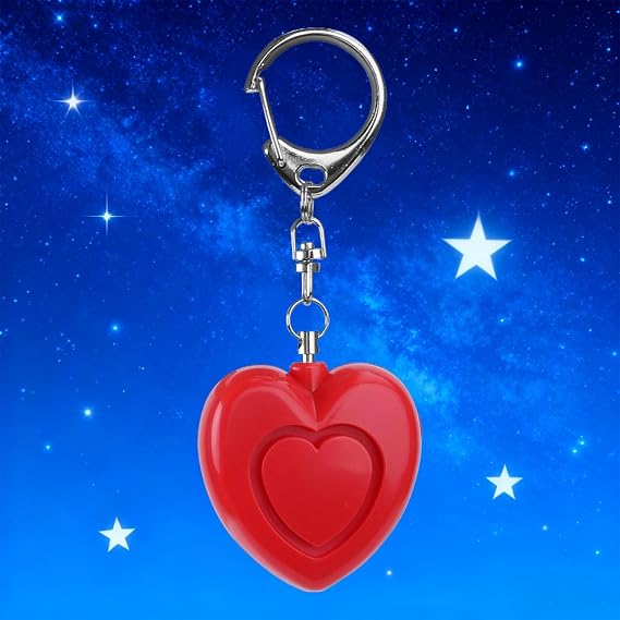 Keychain Alarm LED Light Personal Safety Alarm