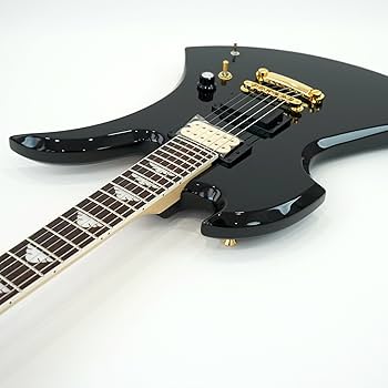 Burny エレキギター ブラック BURNY by FERNANDES バーニー / フェルナンデス RSA-70 BLK