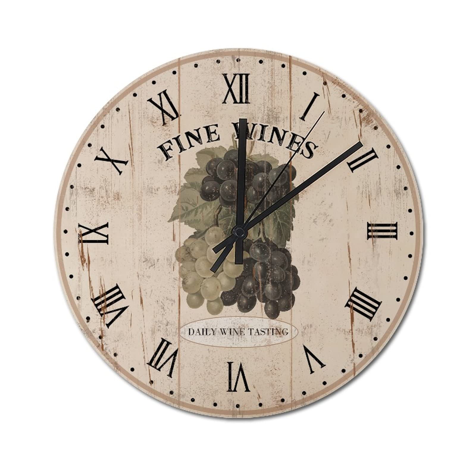 Horloge murale dégustation de vin : l'accessoire idéal pour sublimer votre salon