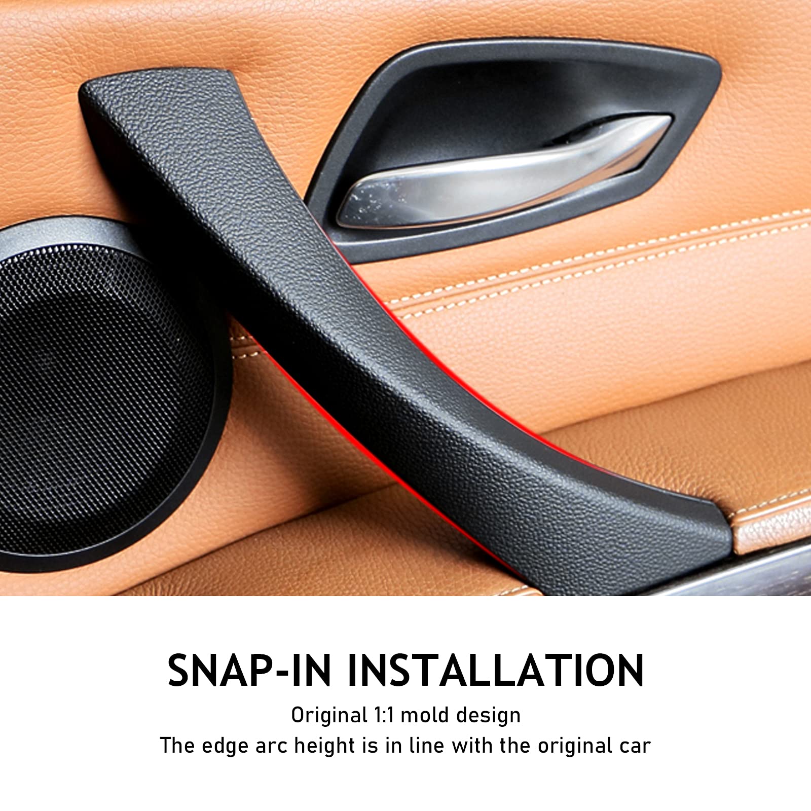 Copertura Esterna Maniglia Portiera Per BMW Serie 3 E90 E91 - Destra, Compatibile Con 316-335 Modelli 2004-2012 - Foto 4