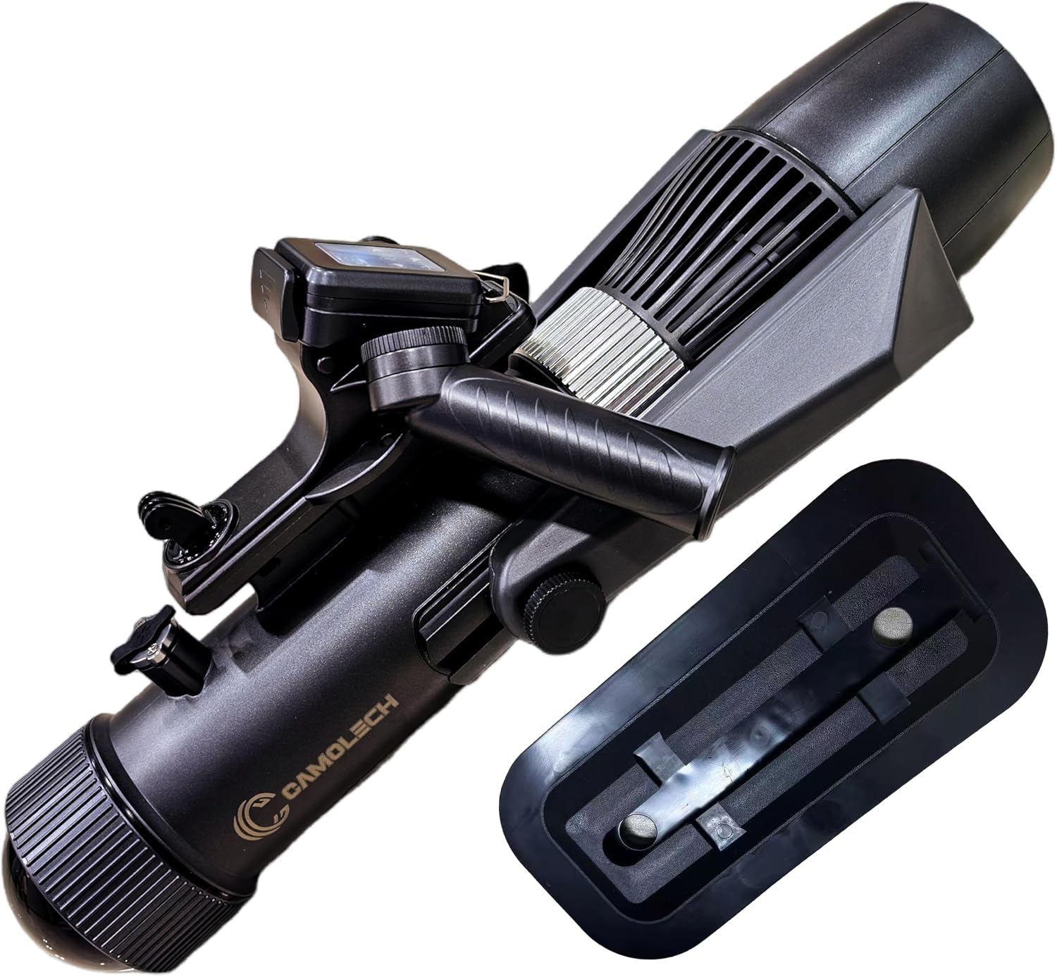 Camolech 900W Aleta eléctrica para SUP - Scooter submarino de alta velocidad de 2,8 m/s con control remoto, tiempo de ejecución de 130 minutos, motor para kayak, equipo multiusos para surf/buceo