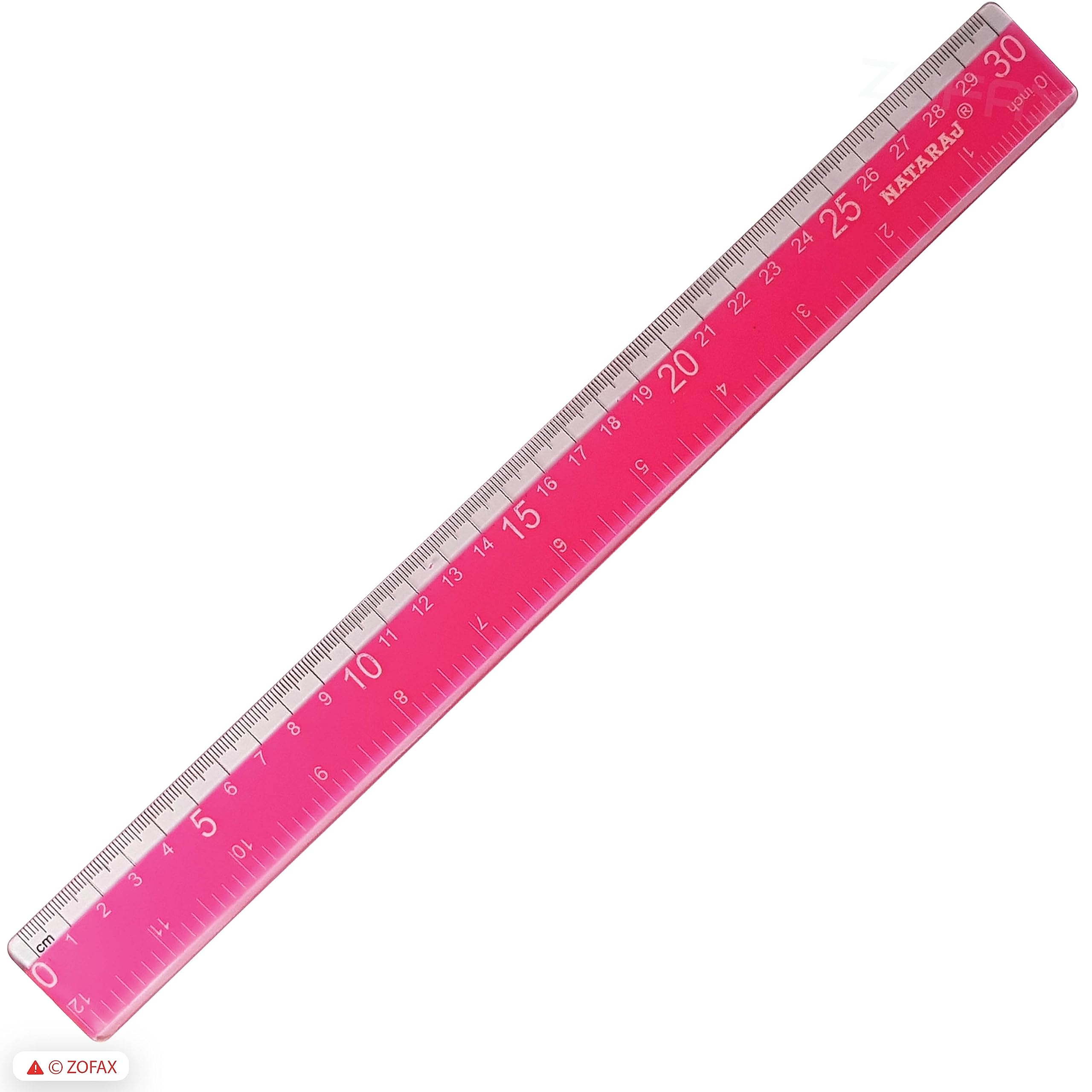 JOIKIT 96 Pack 30cm Plastic Rulers, 12 Inches 4 Coloured Rulers, Dual - View #9