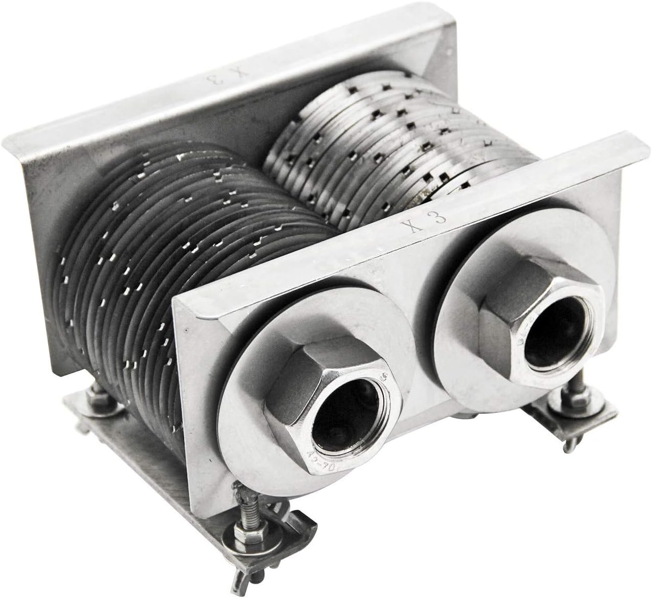 Huanyu Commercial Cutting Blade for Meat Processing Equipment Stainless Steel Restaurant Blade for Meat Cutting Machine, Cutter, Dicer, Slicer,2.5mm to 50mm (QE)