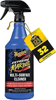 Extreme Marine Multi-Surface Cleaner M180332 - Pro Multi-Surface Cleaner for RV and Marine Detailing, Removes Dirt Grime & Stains from Vinyl, Gel Coat, Non Skid, Carpet and More, 32 Oz Spray
