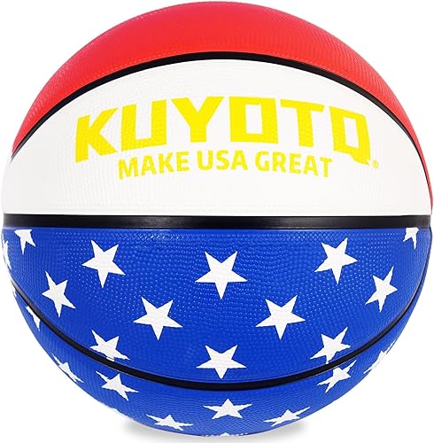 Miniatura 10 de KUYOTQ Kids Toddler Youth Adult Size 3/4/5/6/7 Basketball 22/25.5/27.5/28.5/29.5" Thickened Rubber or Faux Leather Indoor Outdoor Basketball for
