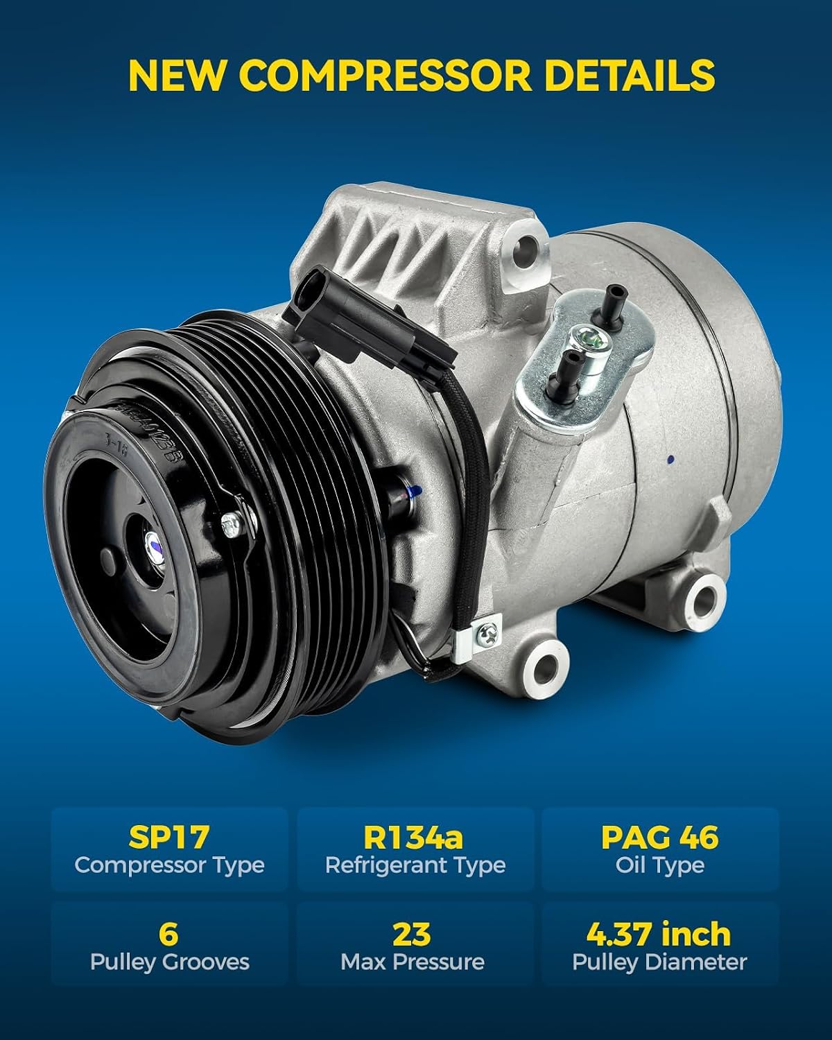 Condition photo showing New/Like New for philtop 68669 new air conditioner ac compressor with clutch for ford fusion 2006-2009, fusion 2010-2012 2.5l/3l, milan 2006-2009, milan 2010-2011 2.5l/3l,lincoln mkz 2010, zephyr 2006
