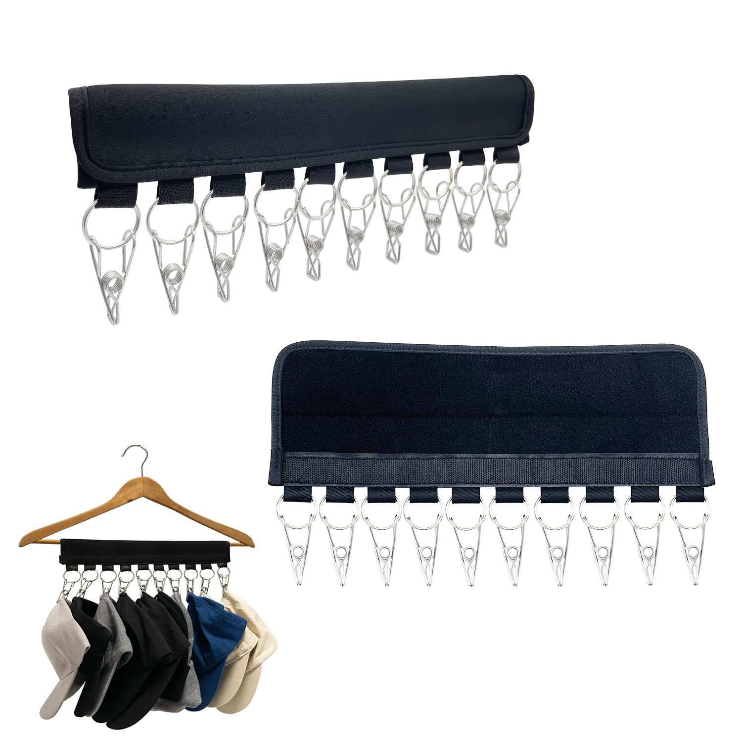 Gancio per cappelli – Gancio per organizzare cappelli | Appendiabiti