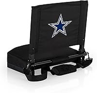 Vista 13 de PICNIC TIME NFL NFL - Asiento de estadio Gridiron de la NFL, ligero, portátil, plegable, para gradas y bancos