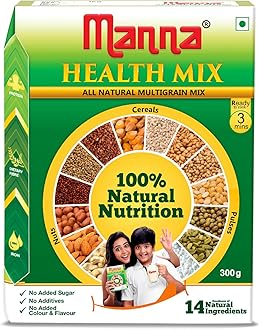Manna Health Mix 250g, Sathu Maavu,14 Natural Ingredients | No Sugar | No Colour | No Flavour | 100% Natural Nutrition