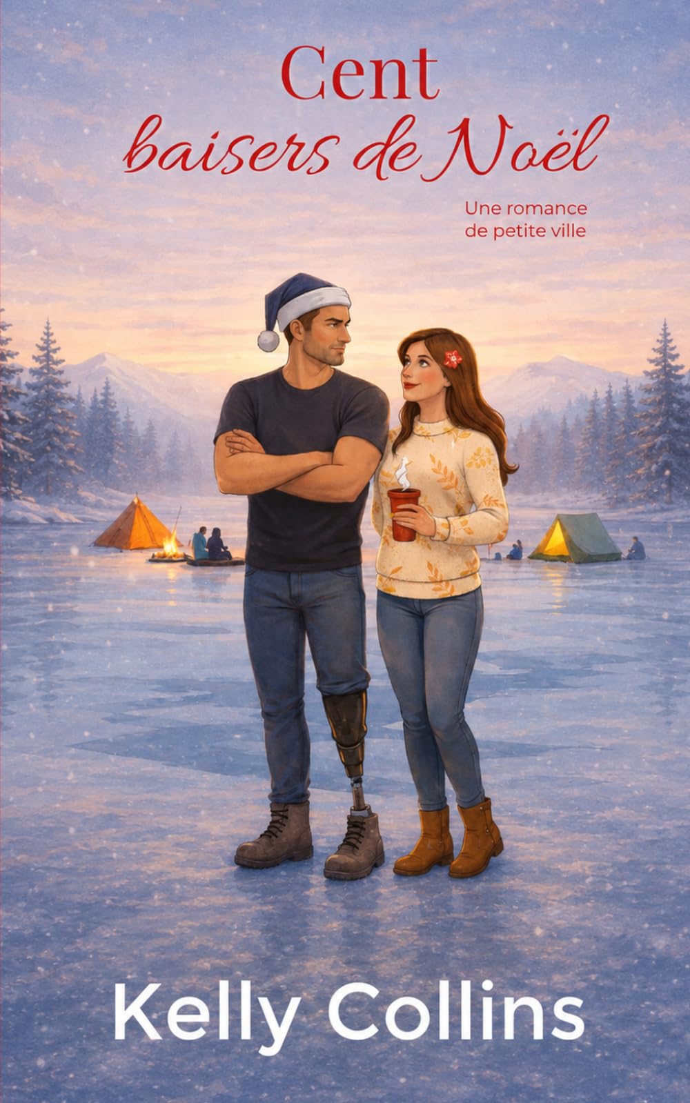 Cent baisers de Noël: Une romance de petite ville (Aspen Cove : Saison Un – Là où l’espoir commence)