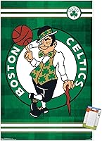 Vista 7 de Trends International Boston Celtics-Logo 14 - Póster de pared premium, 22.375 x 34 pulgadas