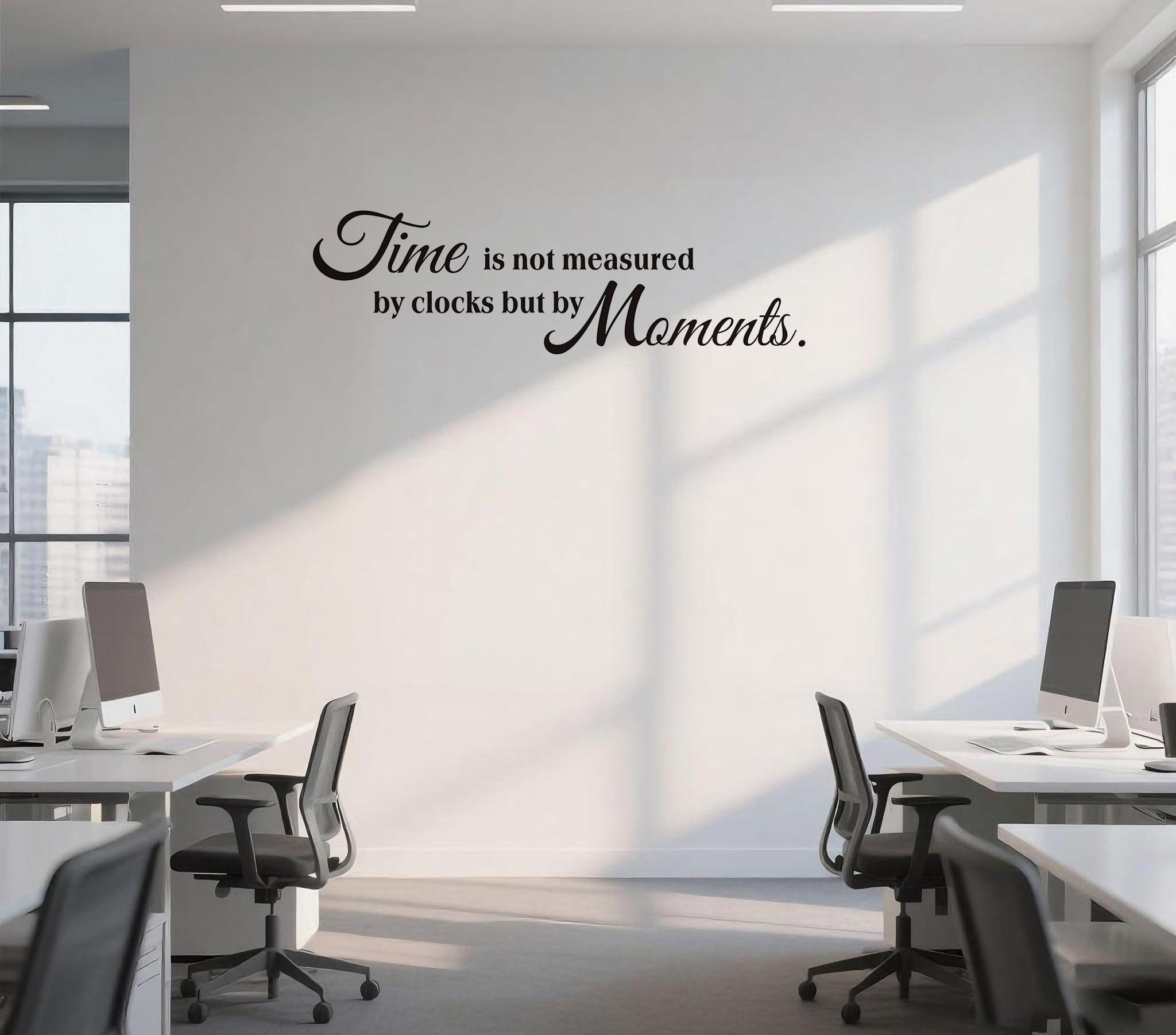 Stickers Muraux En Vinyle Avec Citations Motivantes « Walking All The Time » - Décoration Murale Pour La Maison, Le Bureau, L'école