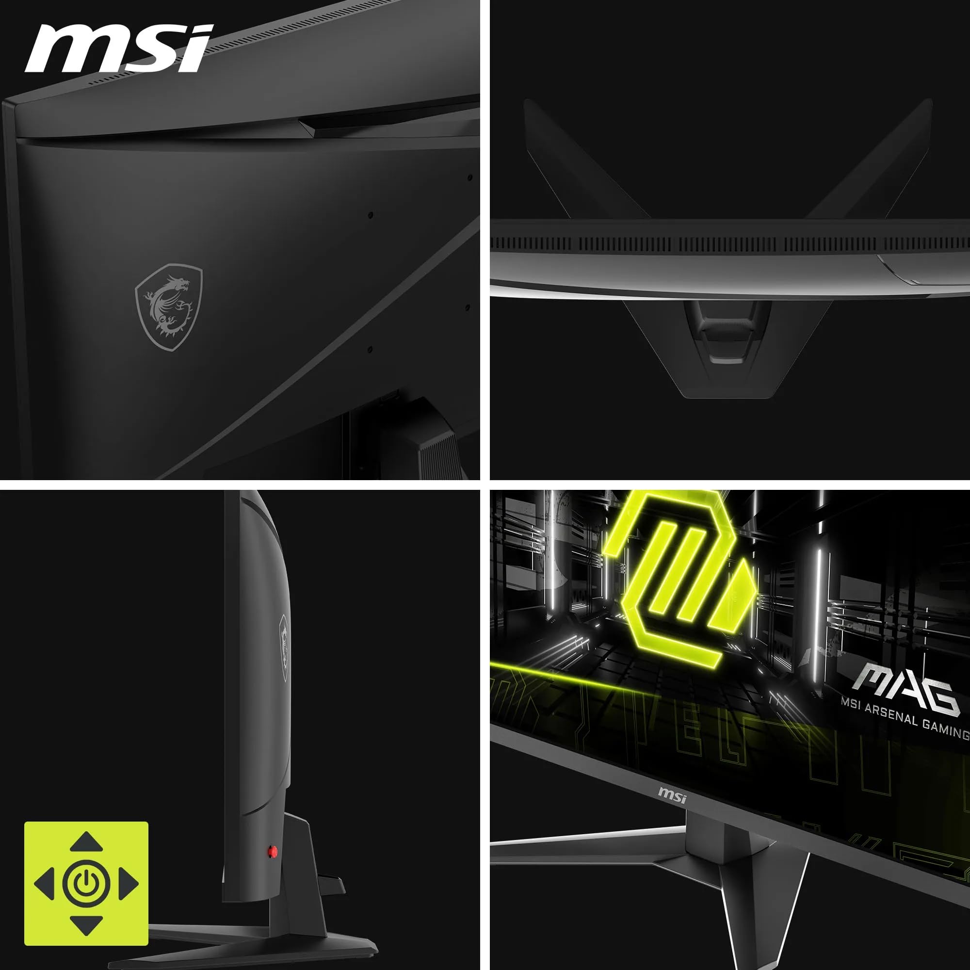 MSI Monitor de jogos MAG 274F FHD 1920x1080 de 27 polegadas - IPS