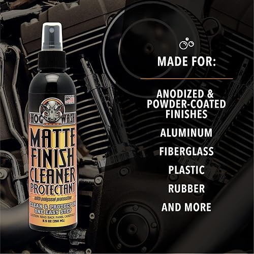 Miniatura 3 de Liquid Performance Hogwash - Limpiador y protector de acabado mate, espray limpiador de motocicleta de 8.5 onzas, también funciona muy bien en