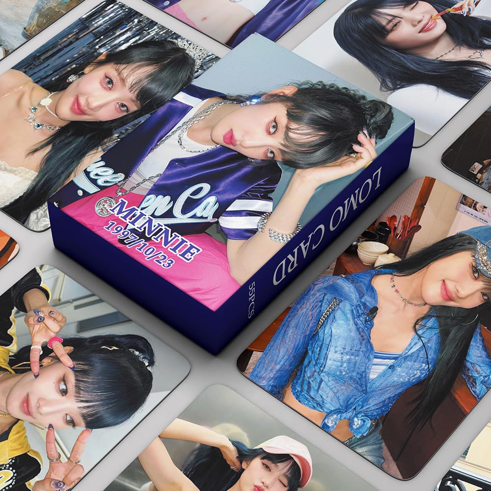 Amazon.com: 55pcs GIDLE Minnie Photocards (G) I-DLE I Feel Minnie