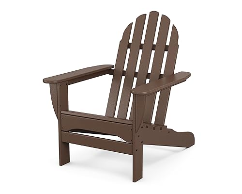 AD4030MA Classic Outdoor Adirondack Chair, Mahogany