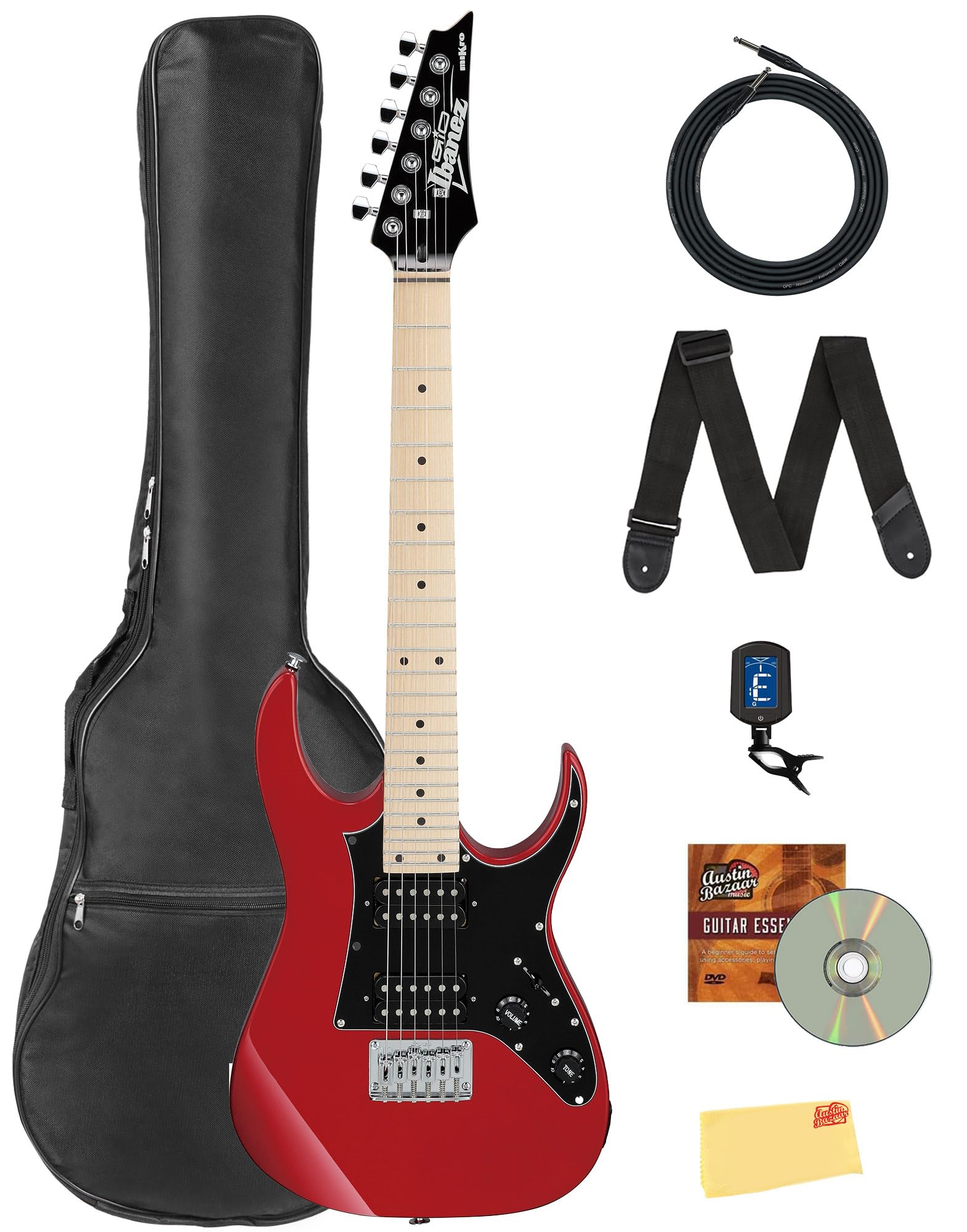 Amazon.com: Ibanez GRGM21M RG Gio miKro Short-Scale Electric