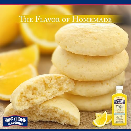 Miniatura 5 de Happy Home Sabor natural a limón, sin alcohol, certificado Kosher, 7 onzas