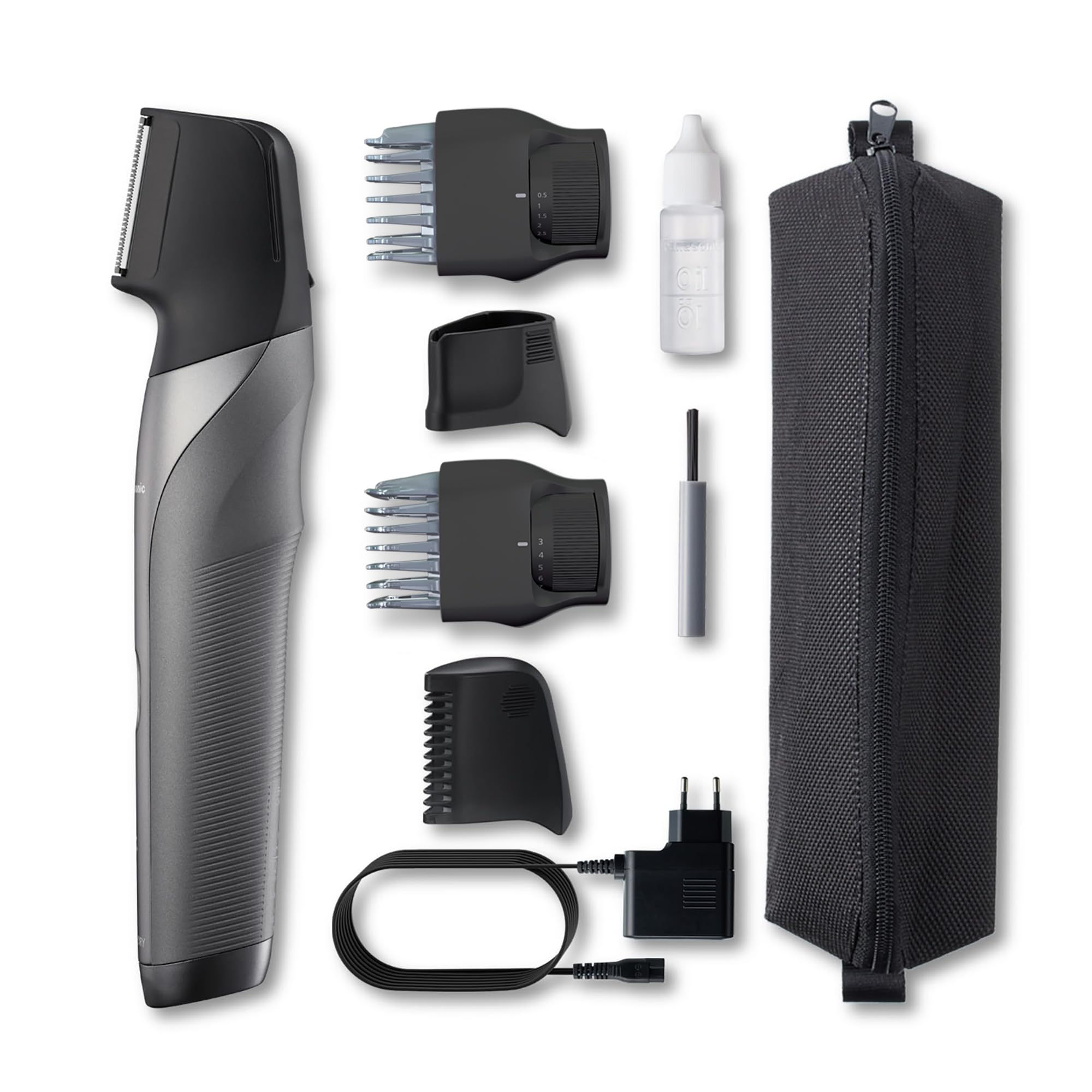 Panasonic Personalcare ER-GY60-H503 Rifinitore 2in1 - Barba e corpo - 50 minuti di autonomia