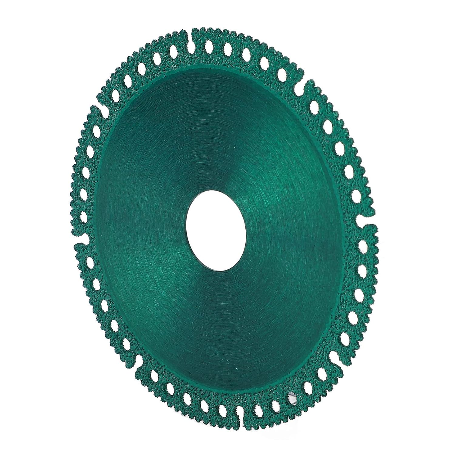 5PCS Multifunctional Cutting Saw, Angle Grinder Cutting Disc, Manganese Steel Substrate, OD100mm ID20mm Green Saw for Wood Plastic Aluminum Alloy Glass Tile