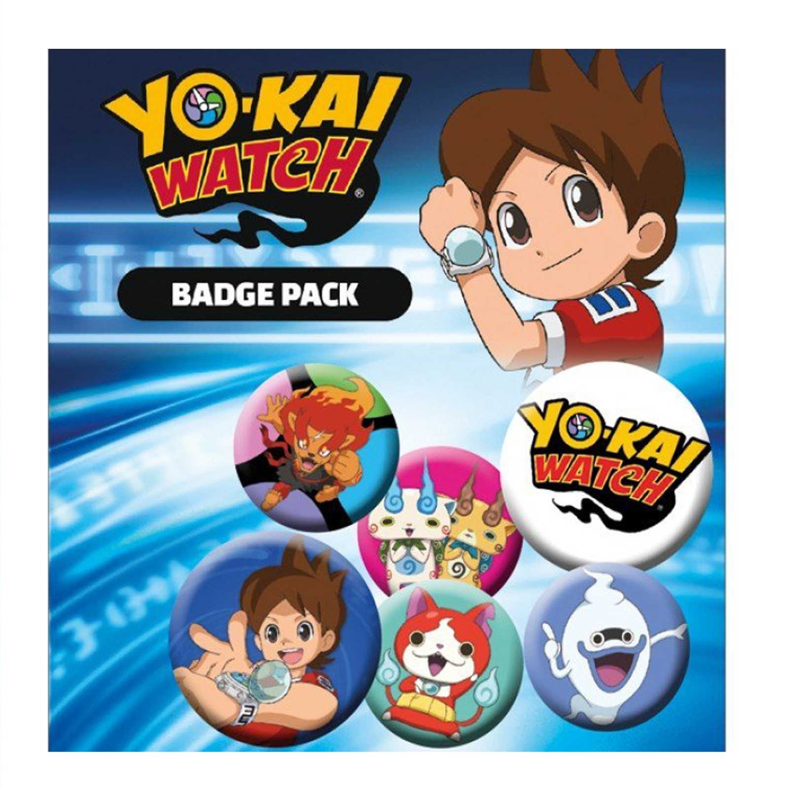 Gb Eye Multi-Colour "Yokai Watch-Mix Badge Pack,