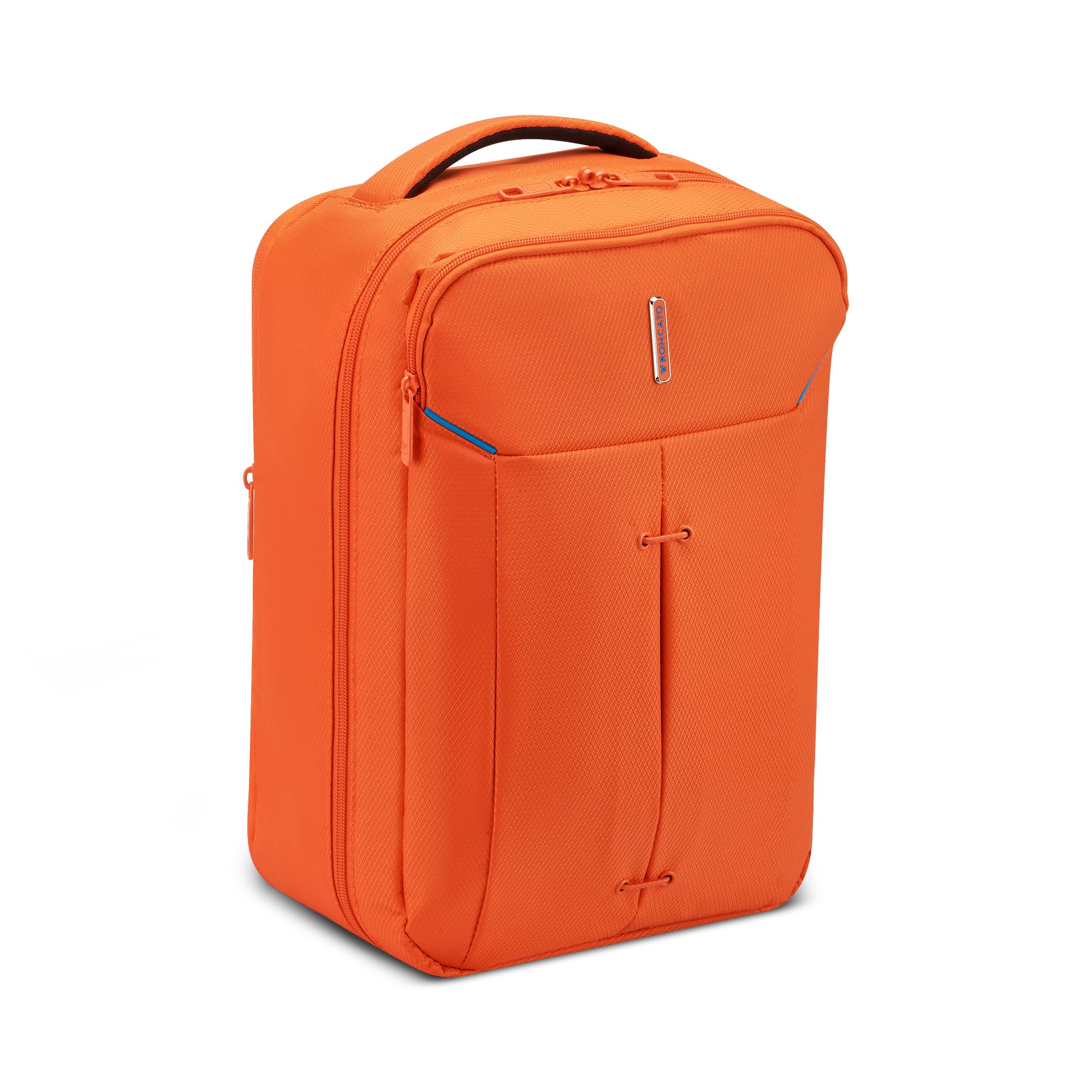 Roncato IRONIK 2.0 Ryanair Zaino da viaggio 40x25x15/​20 cm Espandibile - Arancione Brillante