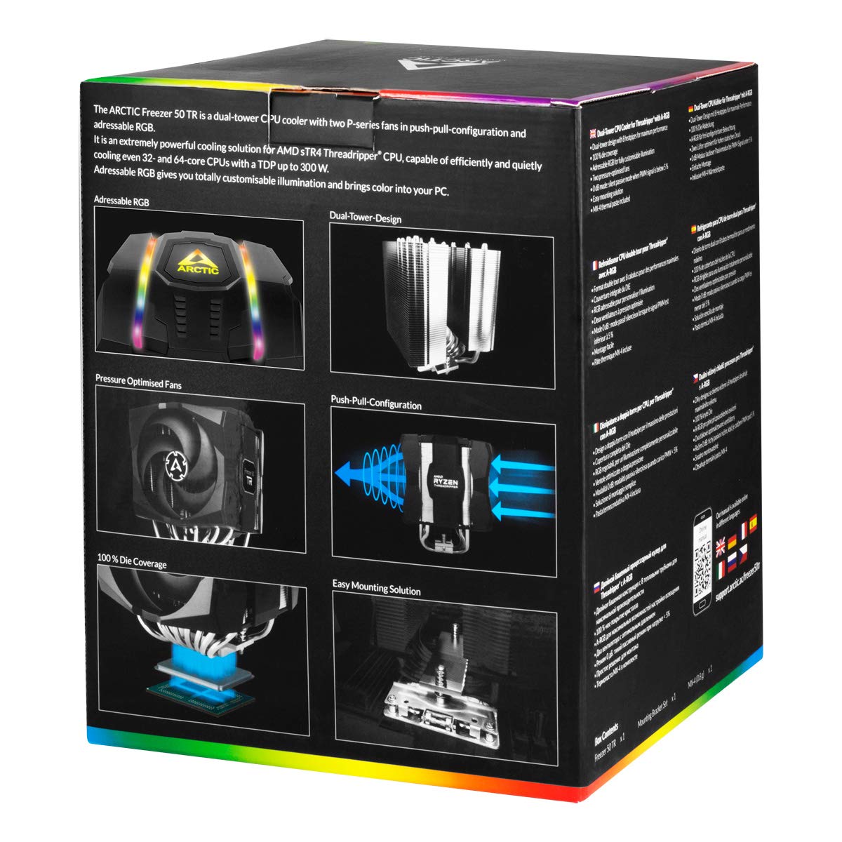 Raffreddatore AMD Socket T ARCTIC Freezer 50 TR | TR4