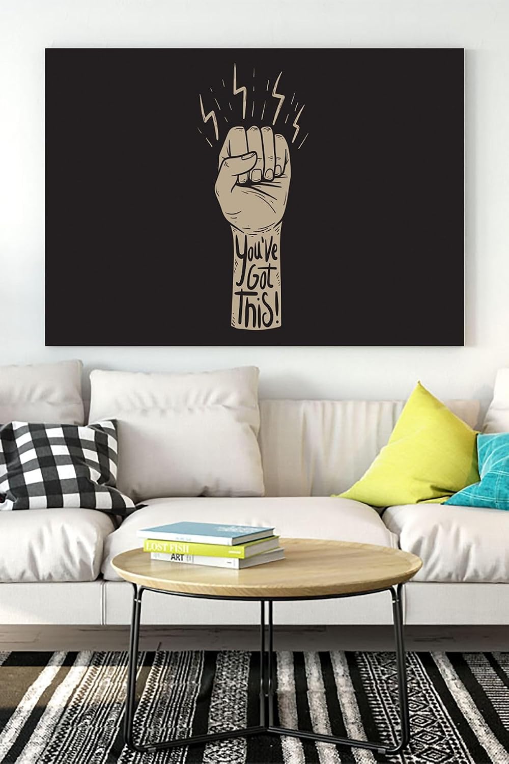 Postermanya (pster17415) You've Got This Motivasyon Kanvas Tablo 50 x 70