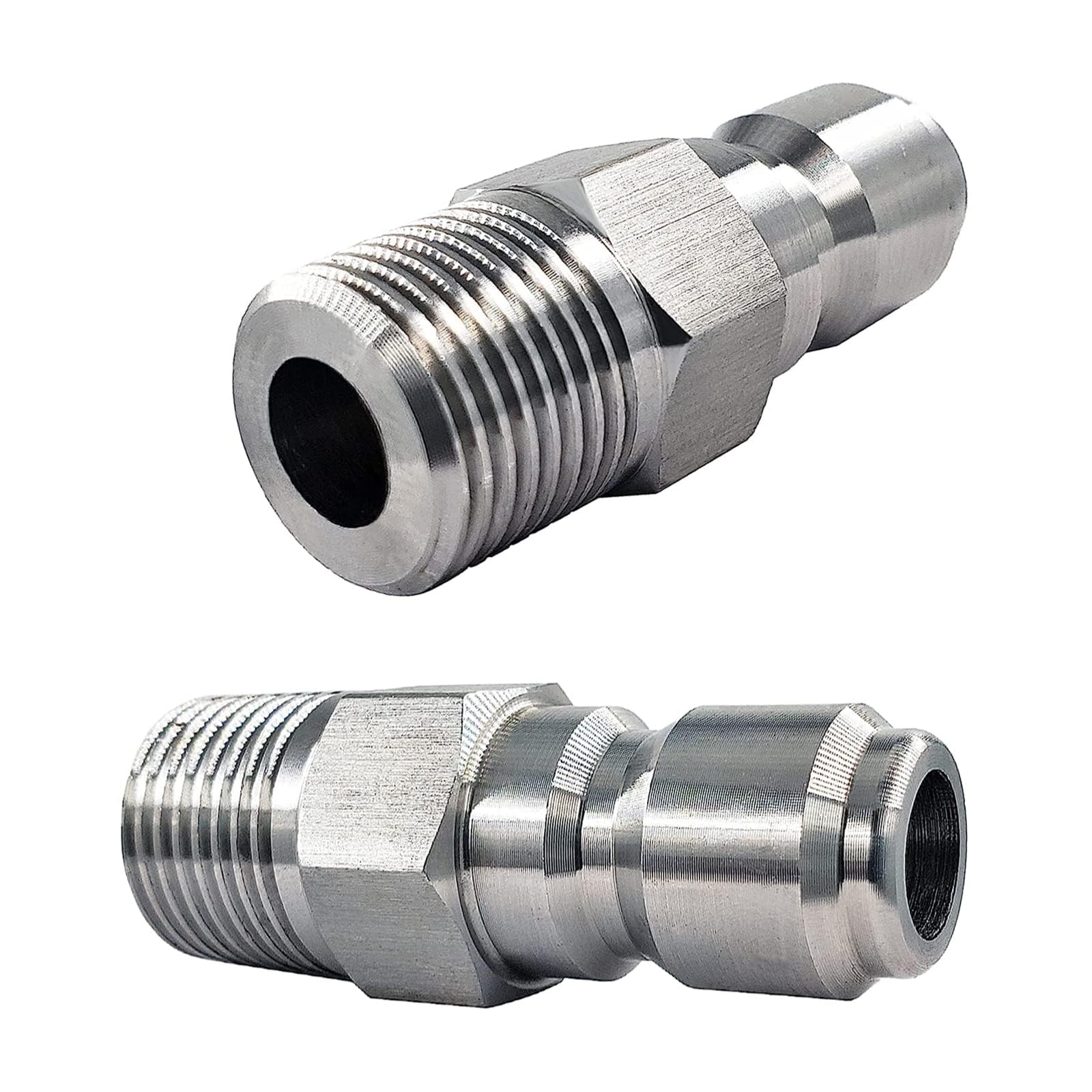 3/8 Inch Pressure Washers Male Nipple - 2PCs 3/8 Inch Male NPT Pressure Washer Plug | Male Pressure Washer Plug for Ball Valves-image-13