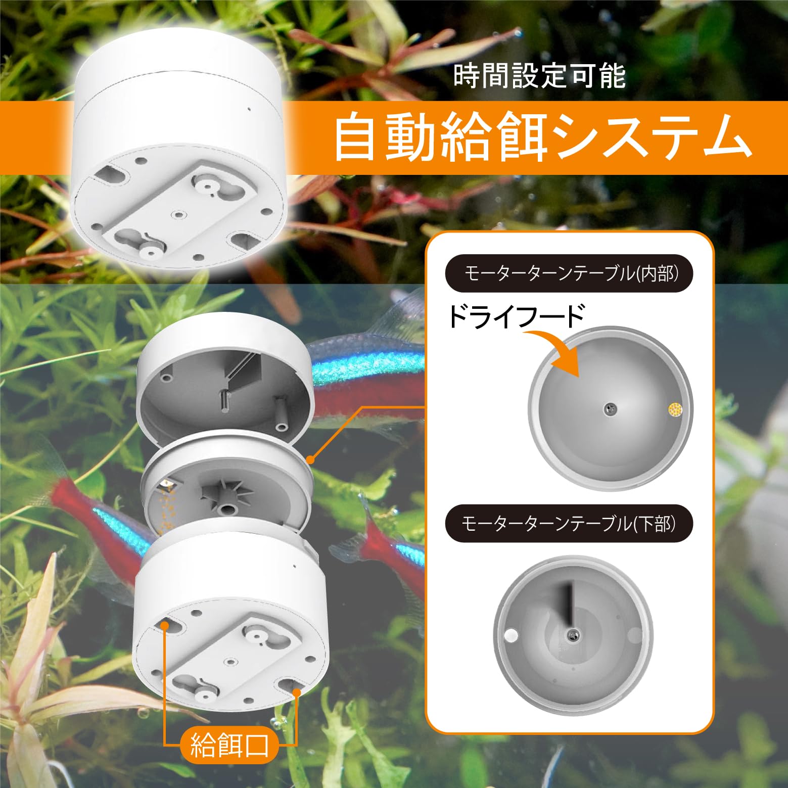 Amazon | 小型 オールインワン スマート水槽 多機能水槽☆FiSH